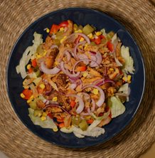 1. Sałatka z kurczakiem